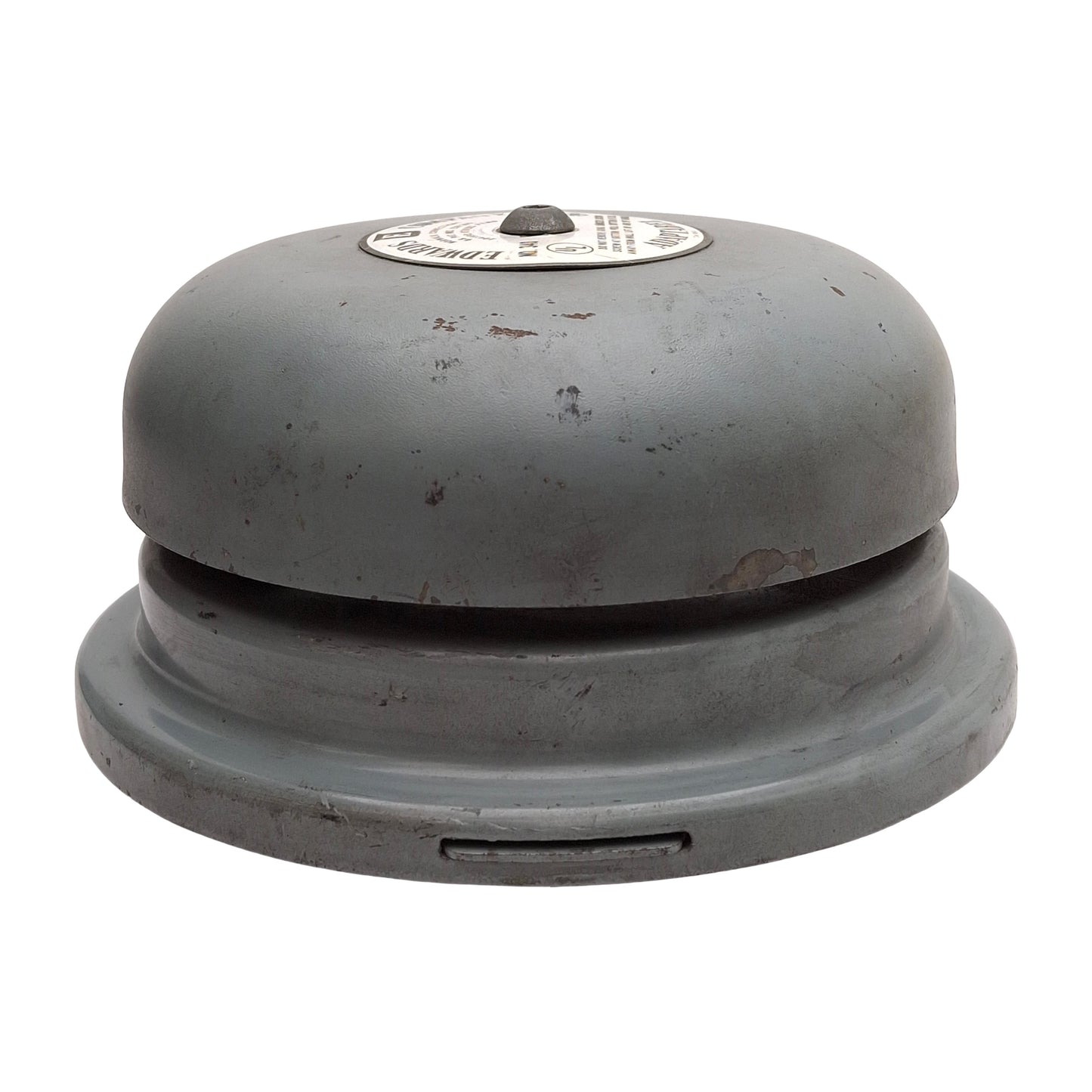 Used Edwards Signaling 340-6N5 Adaptabel AC Vibrating Bell, ø6in Gong, 120VAC 0.72A
