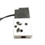 Used Humphrey S410 Solenoid Valve, 4-Port 2-Pos, 1/8NPSF, Vac to 125psi, 24VDC Coil