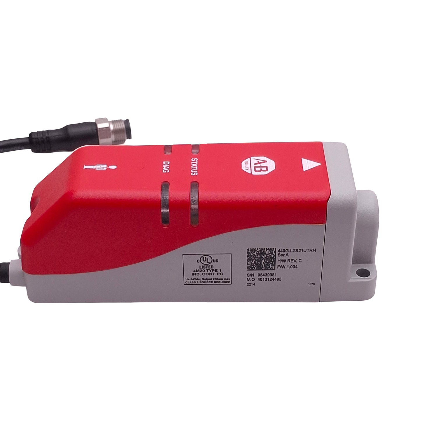 New Allen Bradley 440G-LZS21UTRH Guardmaster Safety Interlock Switch, Unique RFID