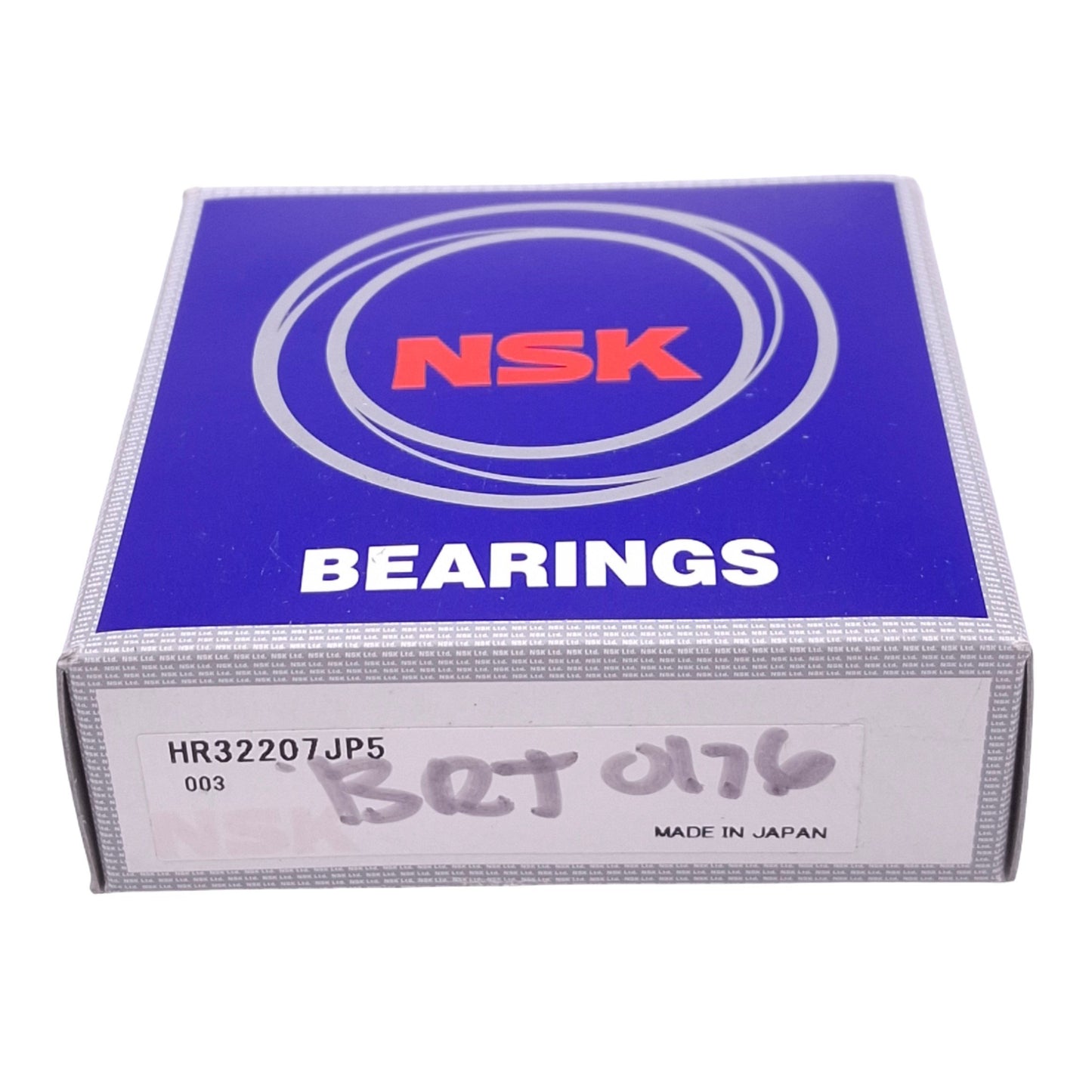 New NSK HR32207J P5 Tapered Roller Bearing, 35mm ID, 72mm OD, 24.25mm Wide, Class 5