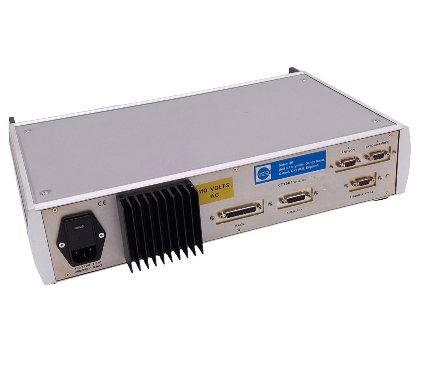 Used Gatan CT1501 Temperature Controller for CT1500 Cryo-transfer System, 100/240V