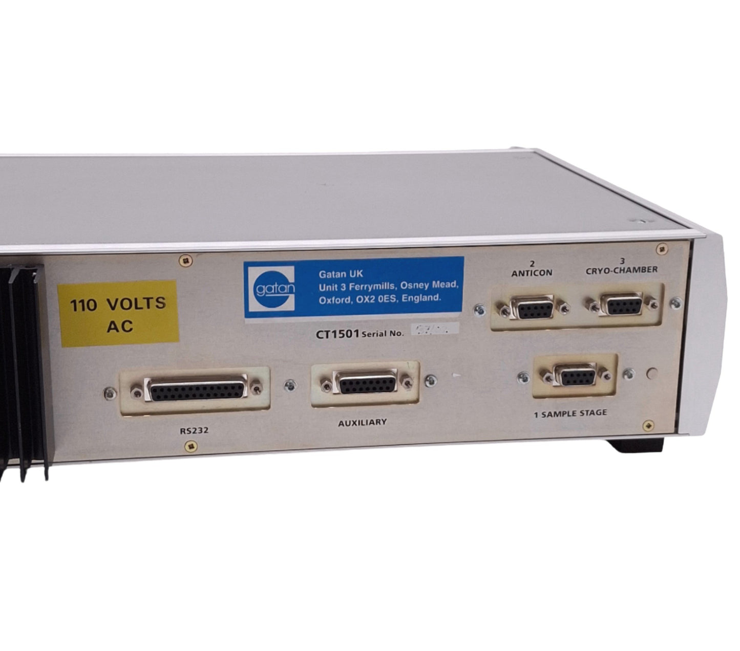 Used Gatan CT1501 Temperature Controller for CT1500 Cryo-transfer System, 100/240V