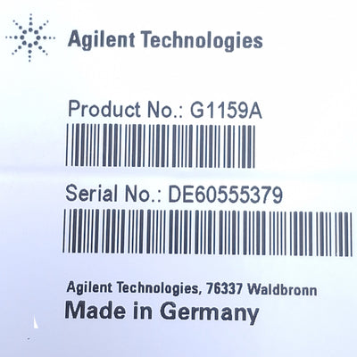 Used Agilent G1159A 1200 Series 6 Position Selection Valve 0.3-40ml/min Flow Range