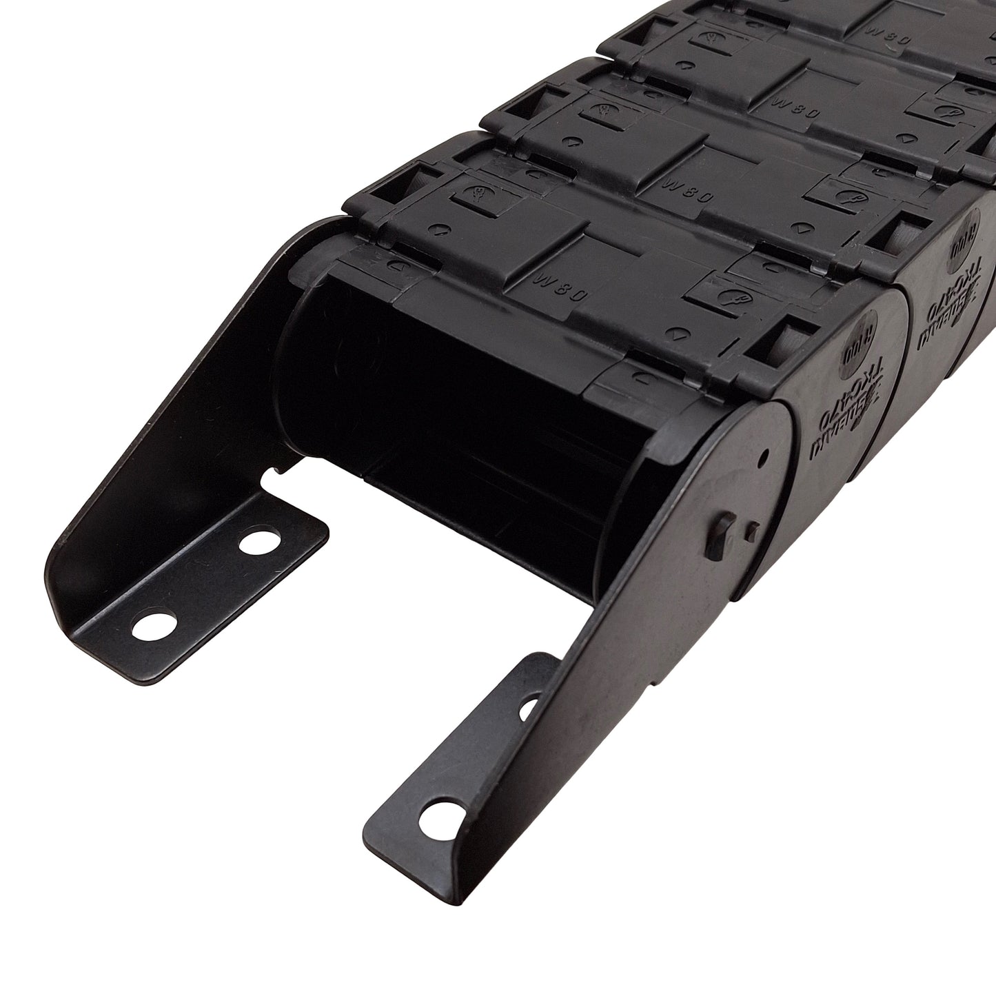 New Tsubaki TKC470 R100 W80 Cable Carrier, 80x36mm Inner, ø100mm Bending, 22-Links