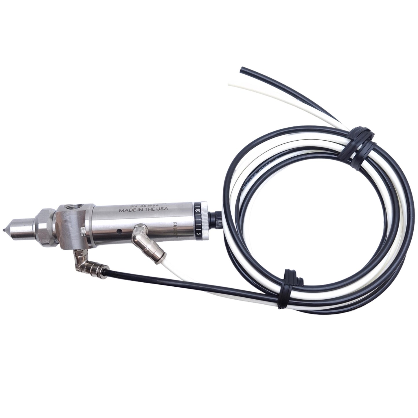 New Nordson EFD 7029409 MicroSpray Valve 4.8-6.2 bar, 1/8NPT, ø3.3mm-19.1mm Spray