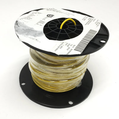 New 1015BC-14/41-4 Hook-Up Lead Wire, Bare Copper, Yellow, 14AWG, 600V, 250ft