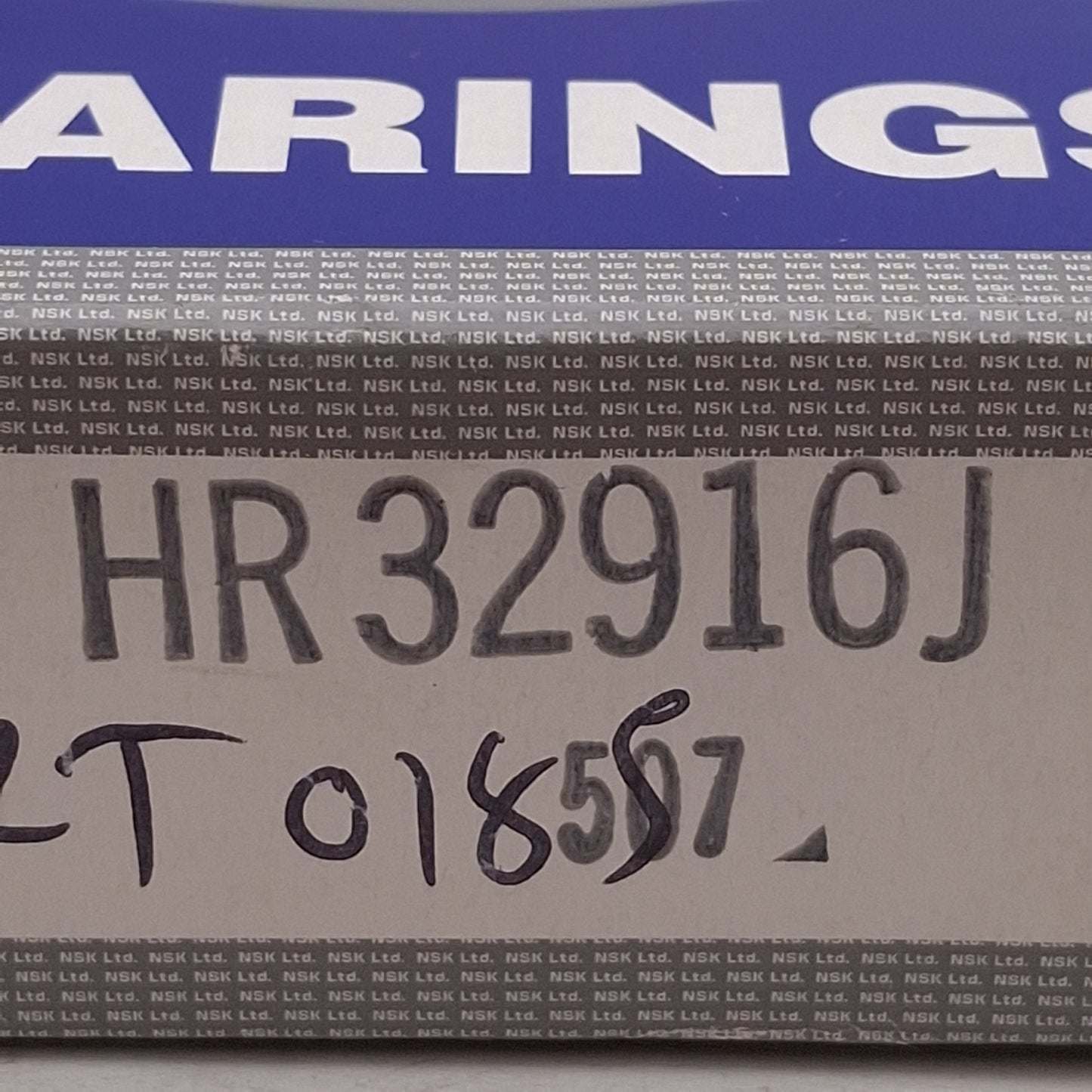 New NSK HR32916J Tapered Roller Bearing, ø80mm ID, ø110mm OD, 20mm Width, 75kN