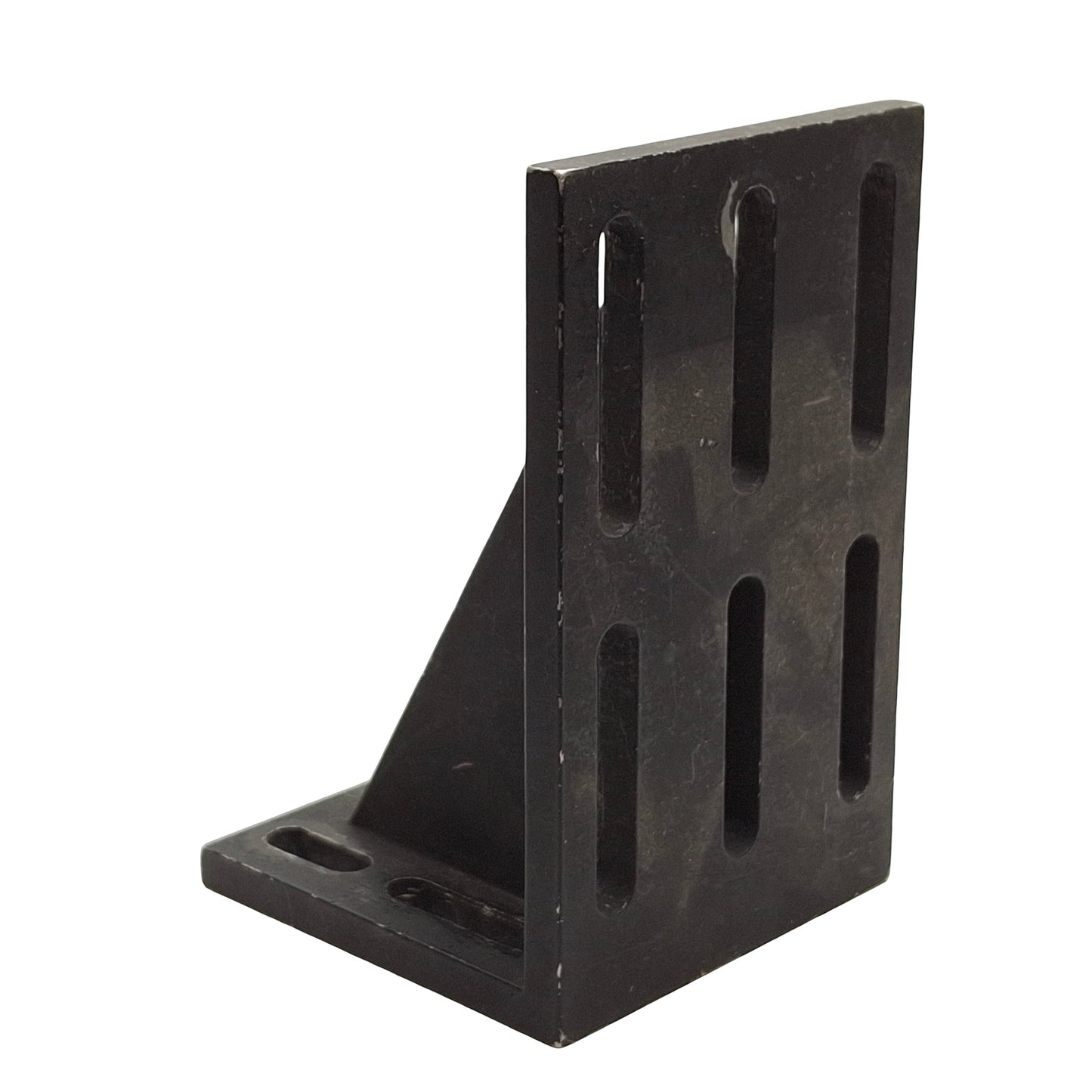 Used Newport M-360-90 Angle Bracket, Aluminum, 25mm Spacing, 1/4-20 (M6) Slots