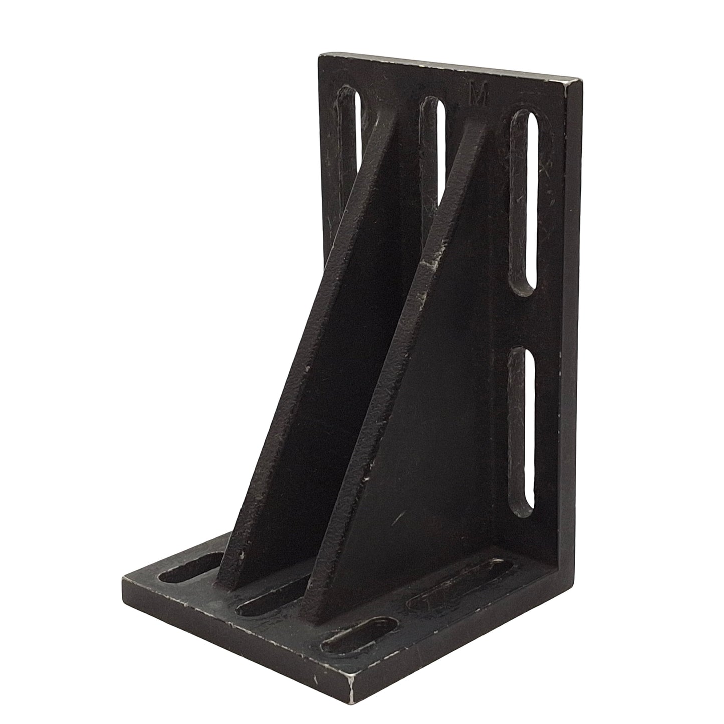 Used Newport M-360-90 Angle Bracket, Aluminum, 25mm Spacing, 1/4-20 (M6) Slots