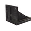 Used Newport M-360-90 Angle Bracket, Aluminum, 25mm Spacing, 1/4-20 (M6) Slots