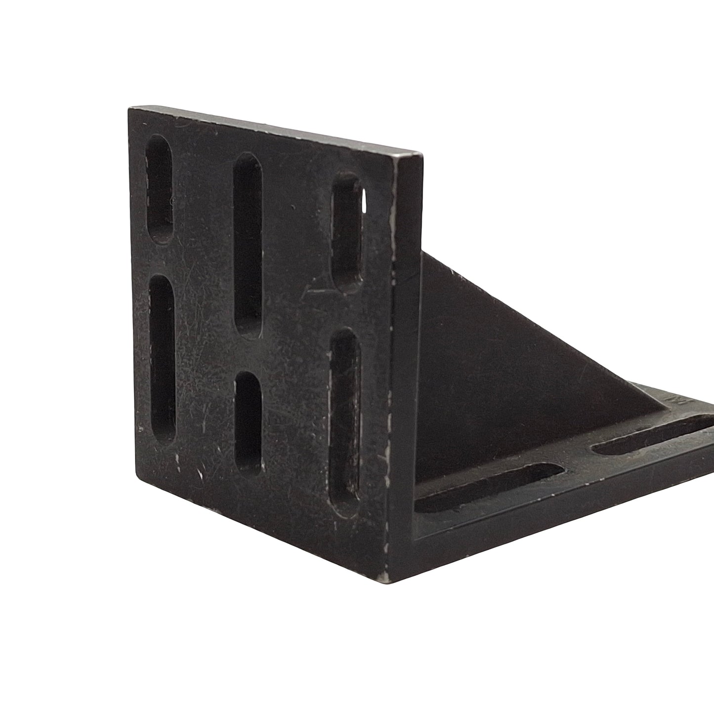 Used Newport M-360-90 Angle Bracket, Aluminum, 25mm Spacing, 1/4-20 (M6) Slots
