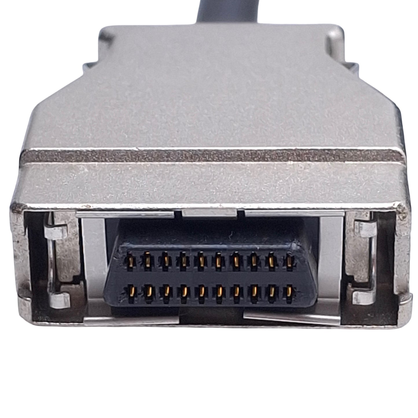 Used Omron CQM1-CIF02 Programmable Communication Adapter Cable 3.3m Cable Length