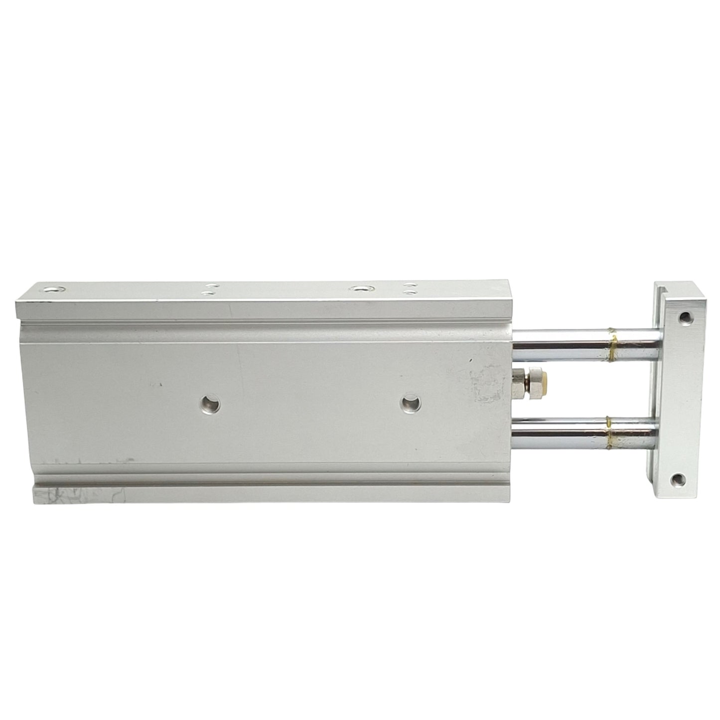 Used SMC CXSL20-75 Dual Rod Cylinder, Bore: 20mm, Stroke: 75mm, Ports: M5x0.8