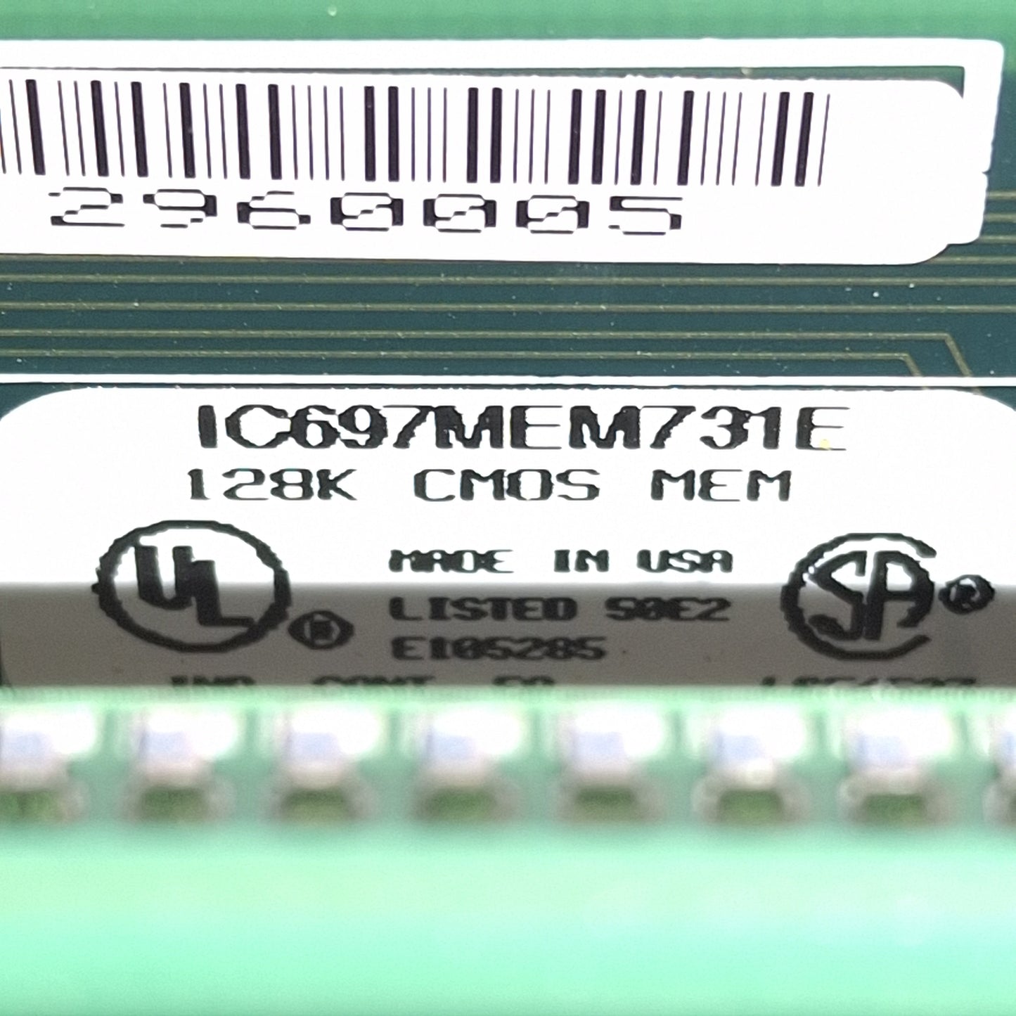 Used GE Fanuc IC697CPU781-JE Series 90-70 Central Processor Unit w/ Key, 16MHz 32-Bit