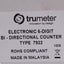 New Trumeter 7922 Electronic Bi-Directional Counter 6-Digit, 85-265VAC...10-26VDC