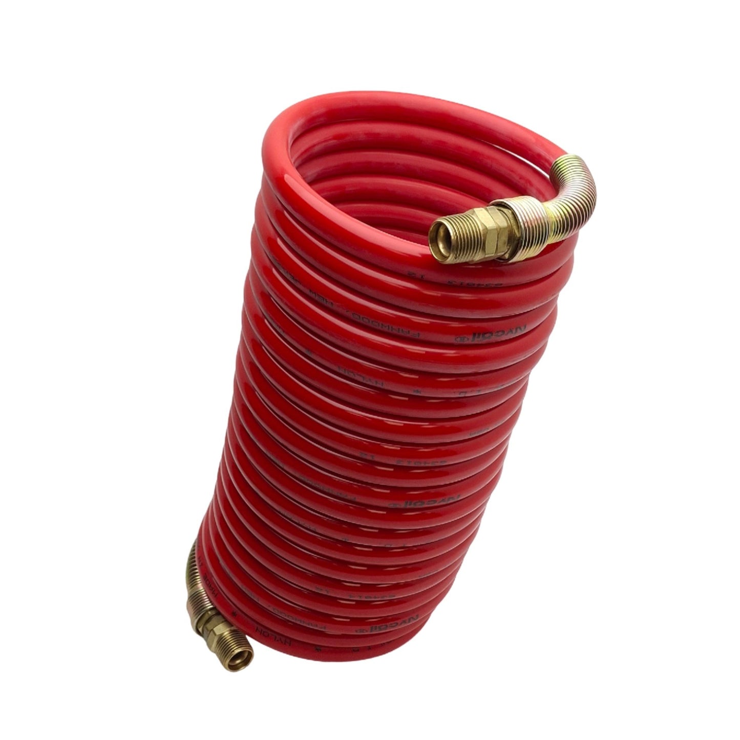 New Lot of 3 Nycoil 16251 Nylon Recoil Hose, 25ft Length x 3/8in ID, 3/8in NPT