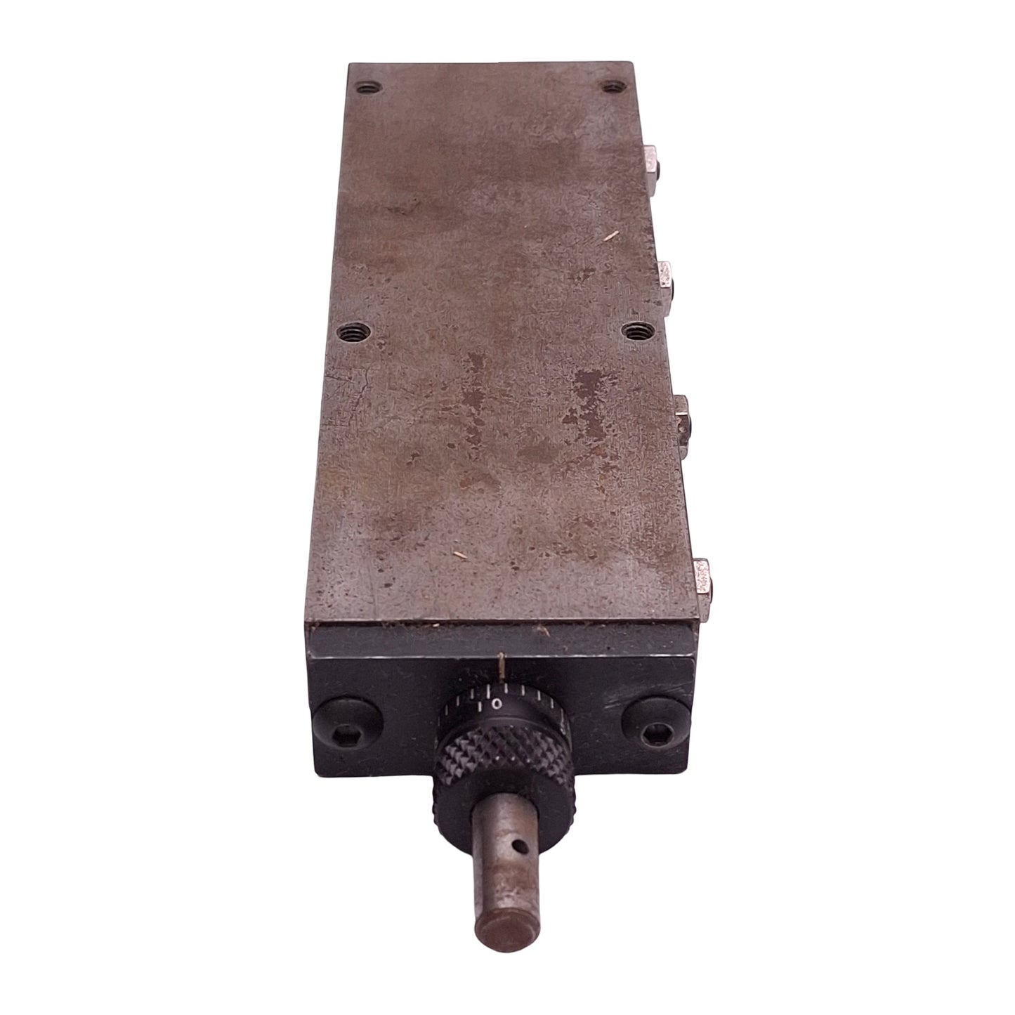 Used Gilman L2-6-2-M-L Milled Dovetail Slide, 2in Travel, 6in L x 2in W, 5/16-40 Vee