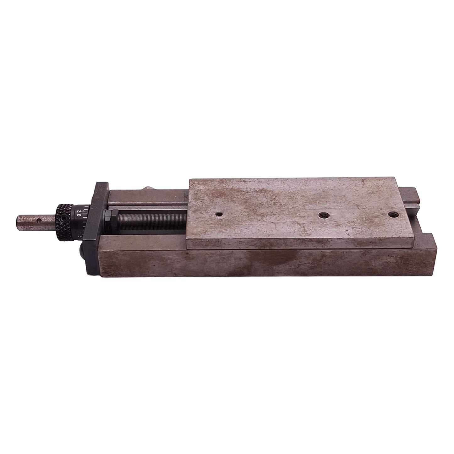 Used Gilman L2-6-2-M-L Milled Dovetail Slide, 2in Travel, 6in L x 2in W, 5/16-40 Vee