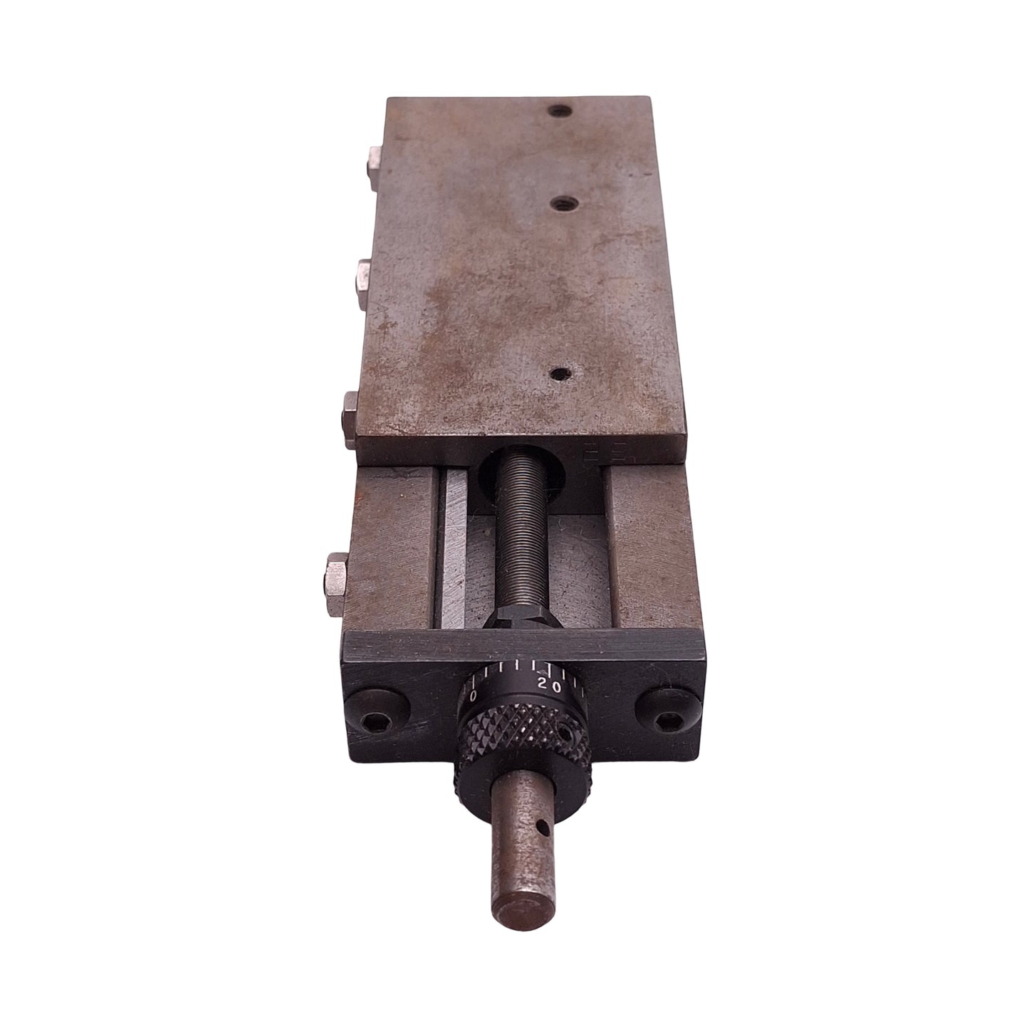 Used Gilman L2-6-2-M-L Milled Dovetail Slide, 2in Travel, 6in L x 2in W, 5/16-40 Vee