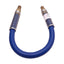 Used Exair 9218 Stay Set Flexible Hose, 1/4in NPT Male x 1/4in NPT Male, 18in Length