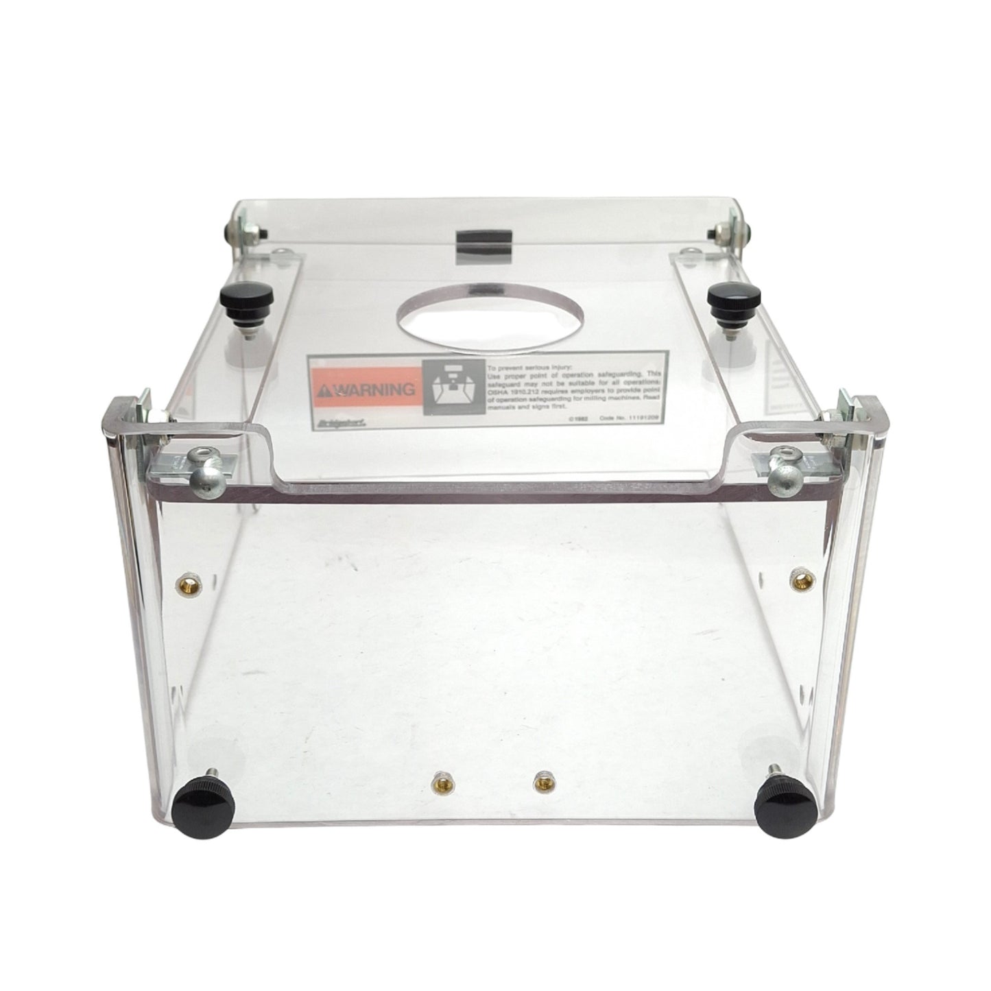 Used Bridgeport 1191200 EZ-TRAK Standard Safeguard Shield with R8 Spindle Guard