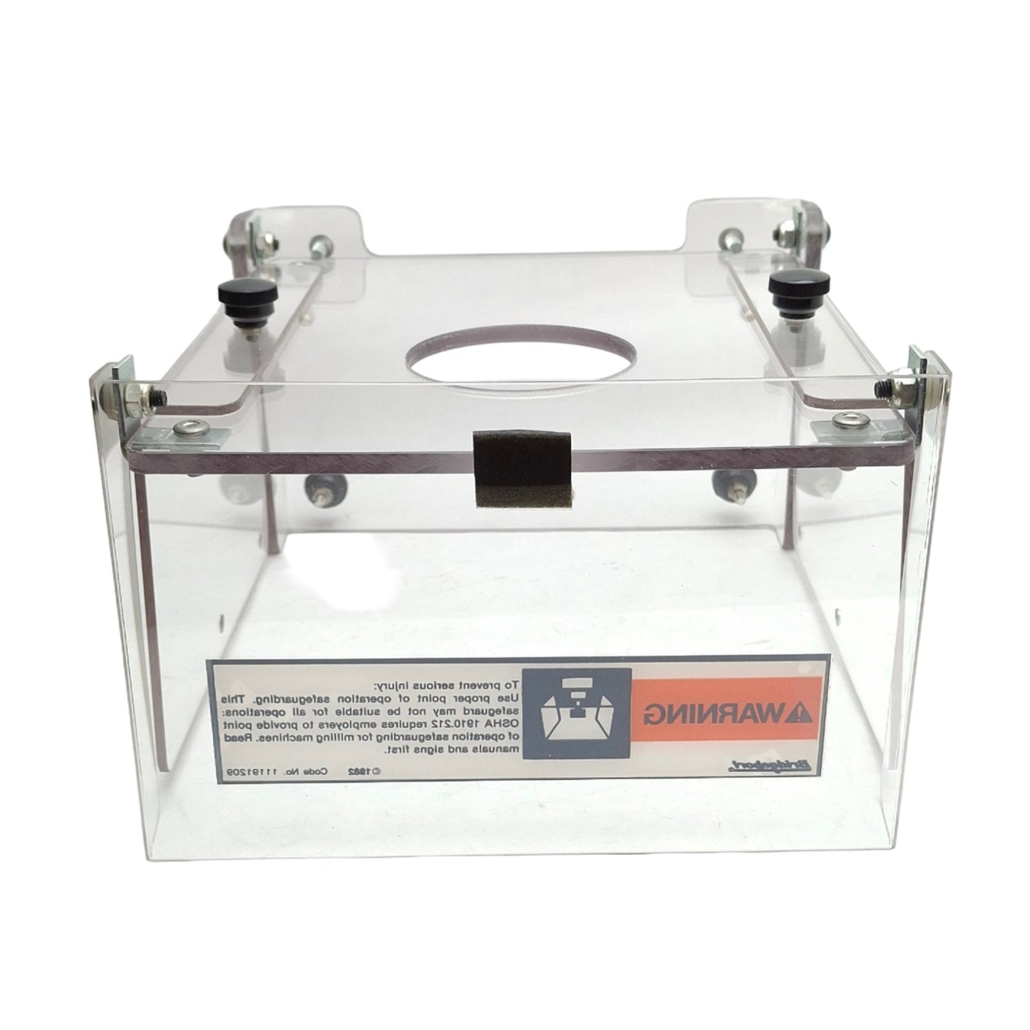 Used Bridgeport 1191200 EZ-TRAK Standard Safeguard Shield with R8 Spindle Guard