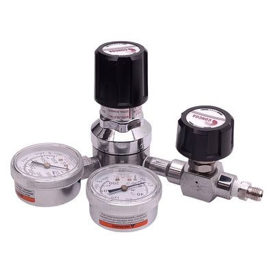 Used Concoa 3023391-01-000 Pneumatic Regulator 0-4000psi In, 0-100psi Set, 1/4in FNPT