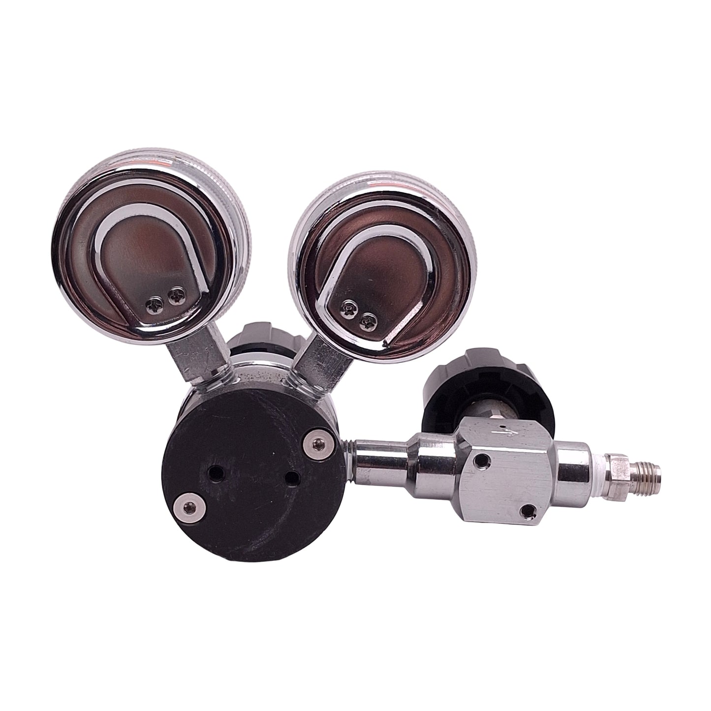 Used Concoa 3023391-01-000 Pneumatic Regulator 0-4000psi In, 0-100psi Set, 1/4in FNPT