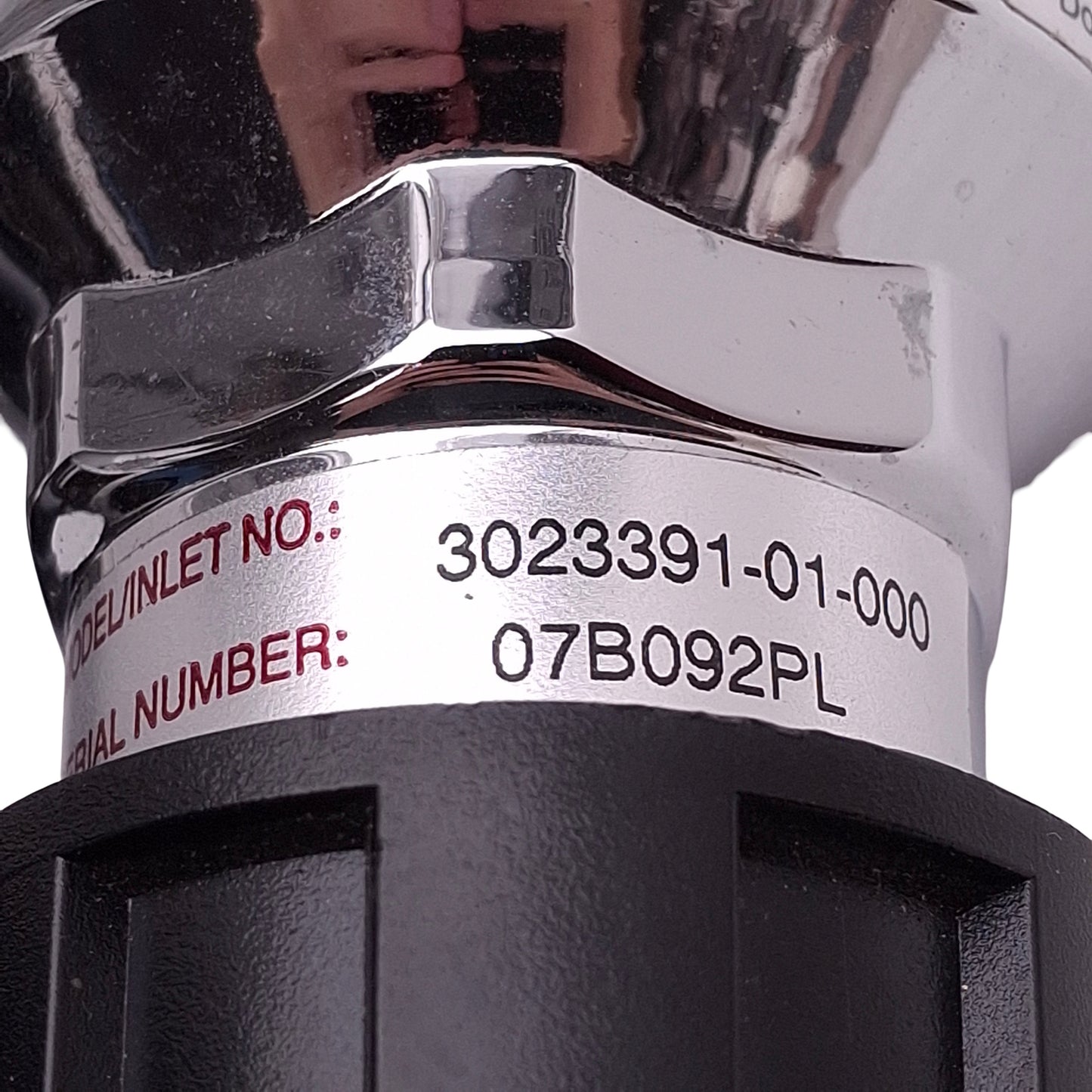 Used Concoa 3023391-01-000 Pneumatic Regulator 0-4000psi In, 0-100psi Set, 1/4in FNPT