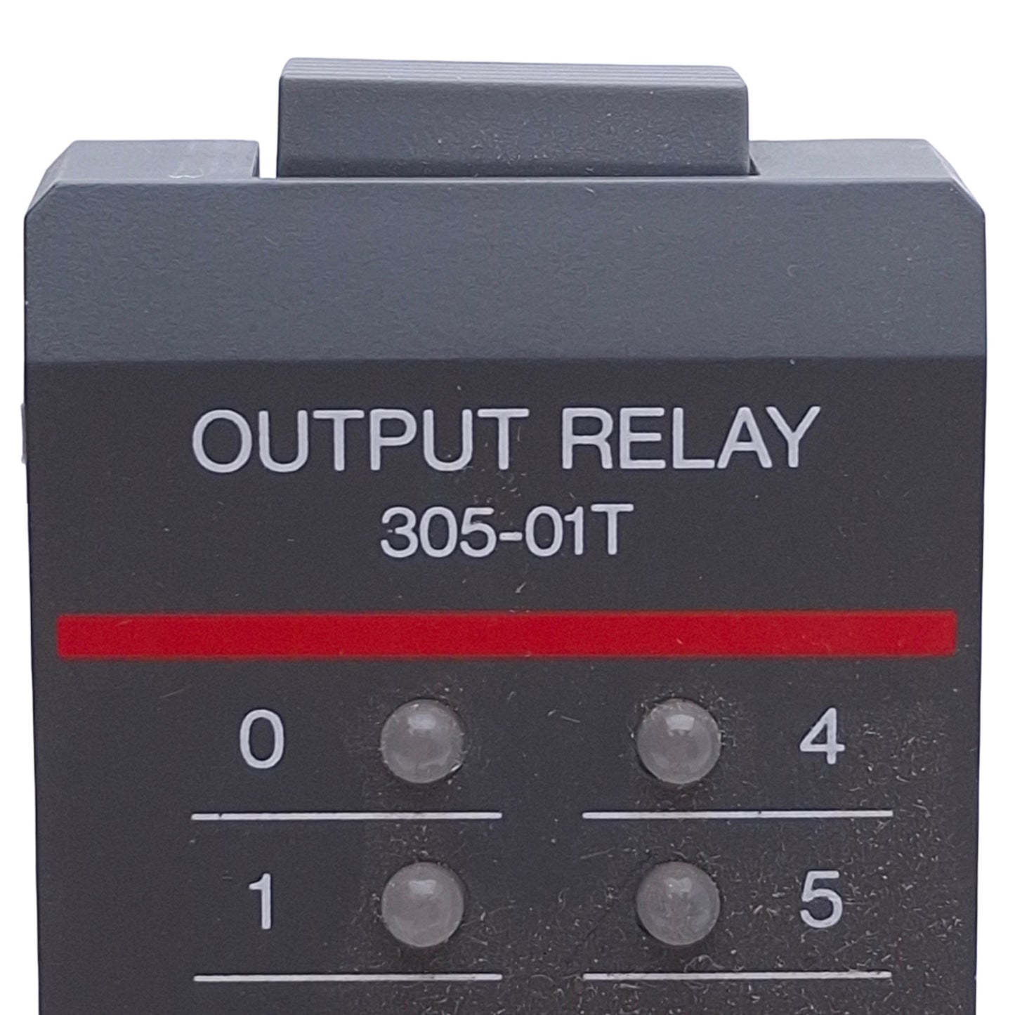 Used Texas Instruments 305-01T PLC Relay Output Module, 8-Point, 5-265VAC/5-30VDC 4A