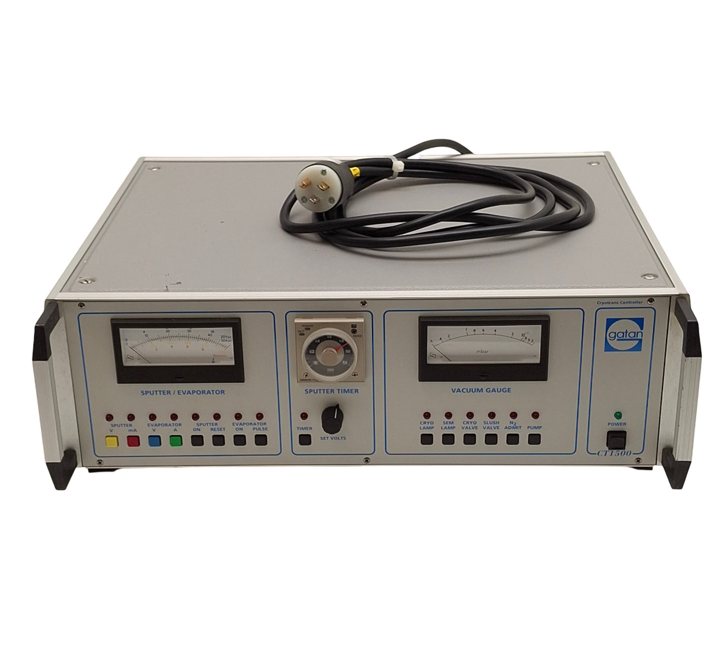 Used Gatan CT1511 Cryotrans Controller for CT1500 Cryostation, 110VAC