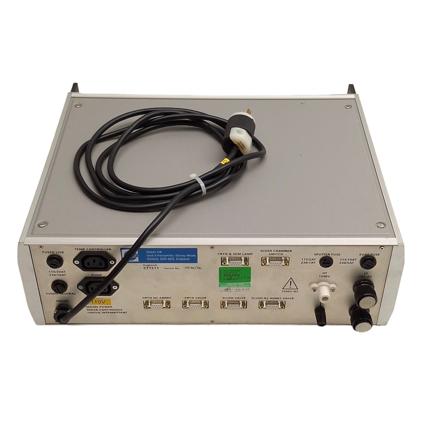 Used Gatan CT1511 Cryotrans Controller for CT1500 Cryostation, 110VAC