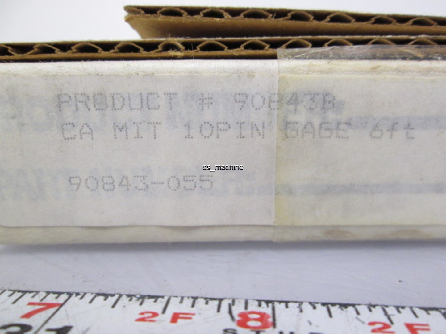 New Datamyte Federal Mogul 90843-055 Cable for Inspection Gauges Mitutoyo 10-pin