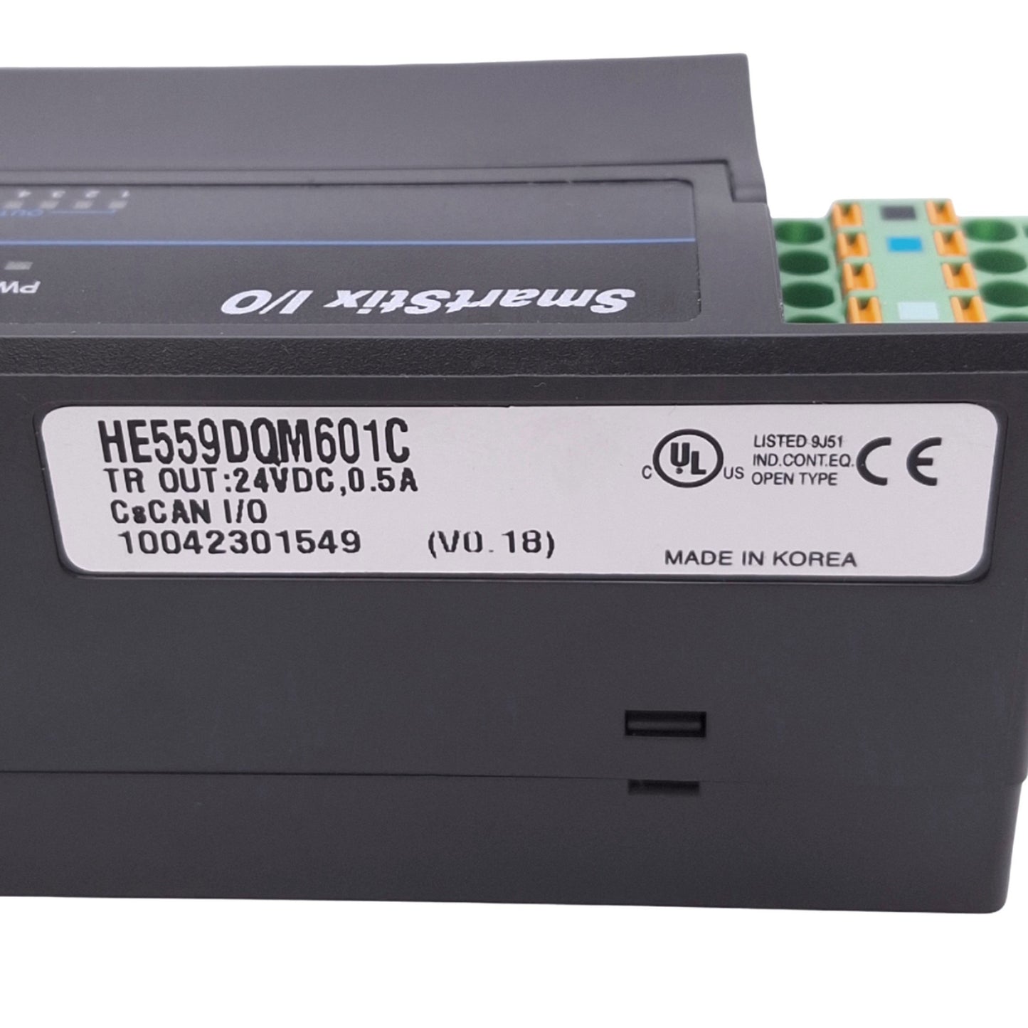 New – Open box Horner Automation HE559DQM601C SmartStix I/O Module, 16 Digital Outputs, 24VDC