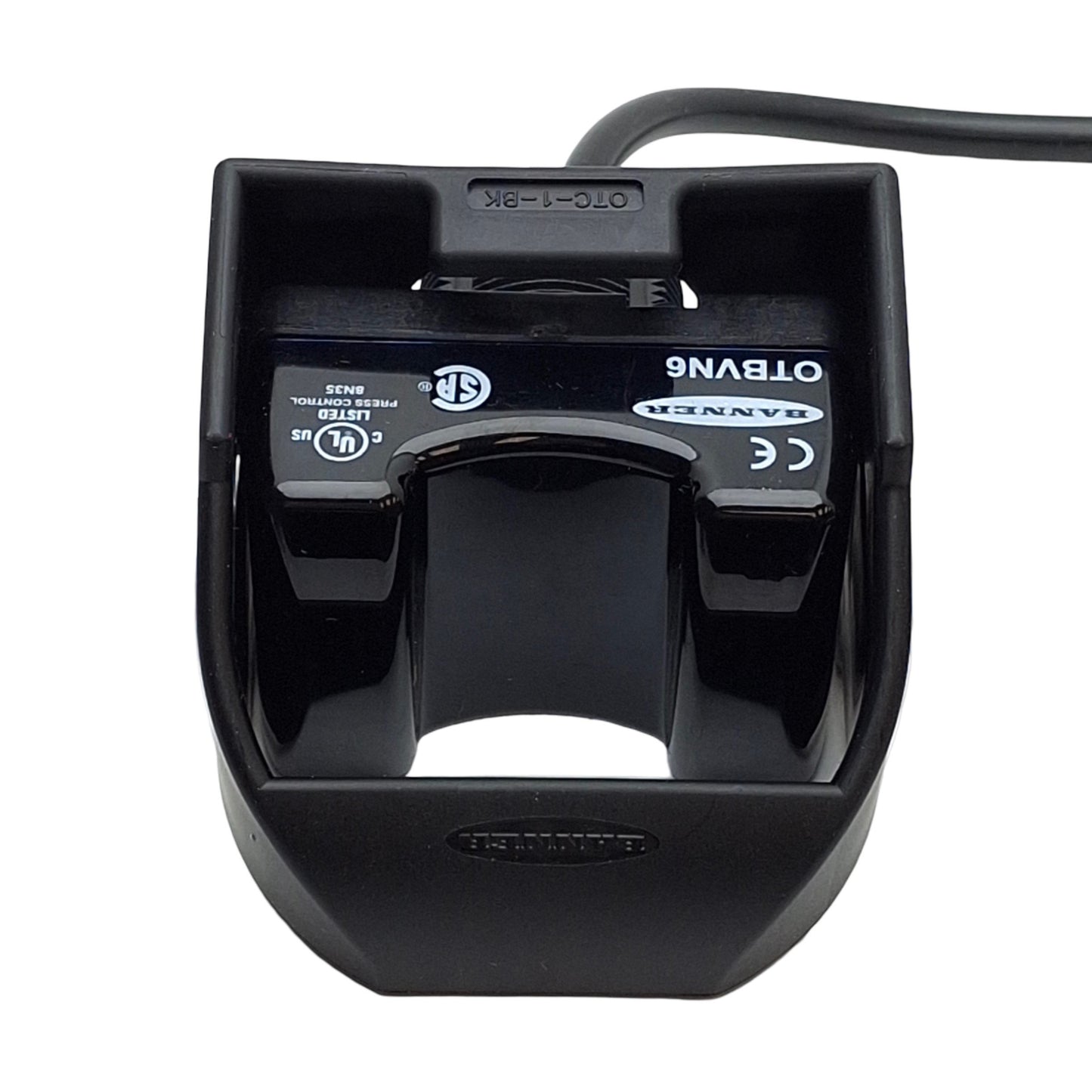 New Banner OTBVN6 Optical Touch Button Sensor Momentary NPN Input 10-30VDC, 2m Cable