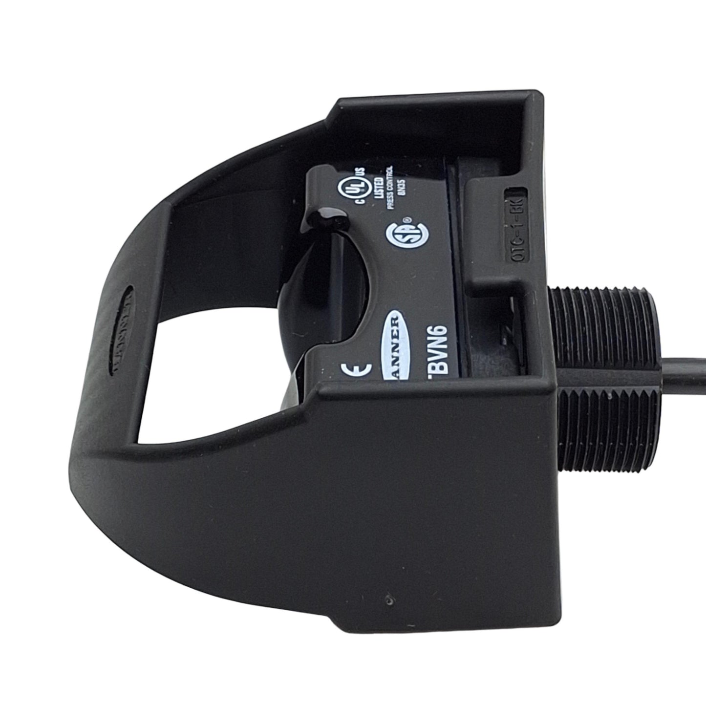 New Banner OTBVN6 Optical Touch Button Sensor Momentary NPN Input 10-30VDC, 2m Cable