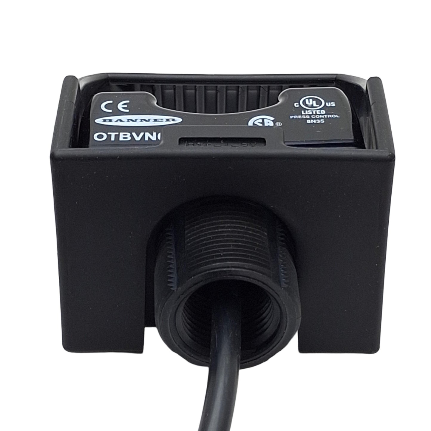 New Banner OTBVN6 Optical Touch Button Sensor Momentary NPN Input 10-30VDC, 2m Cable