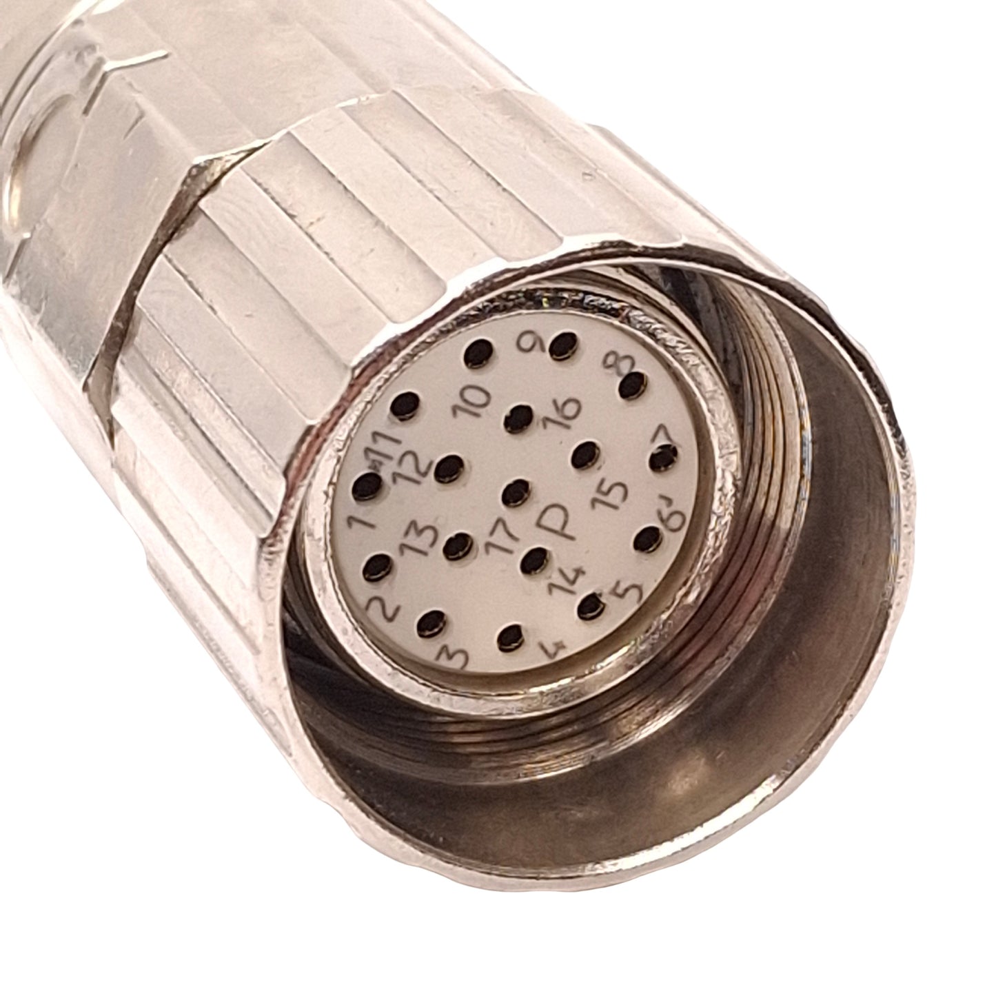 Used Allen Bradley 2090-XXNFMF-S03 Motor Feedback Cable, 17-Pin to Cut End, 6ft