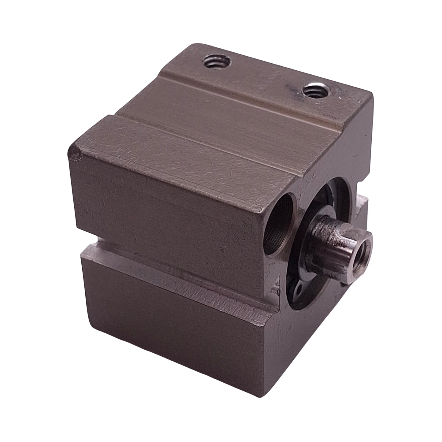Used Fabco-Air SQF-04X1/8-E Pneumatic Cylinder ø3/4" Bore 1/8" Stroke, #10-32, 150psi