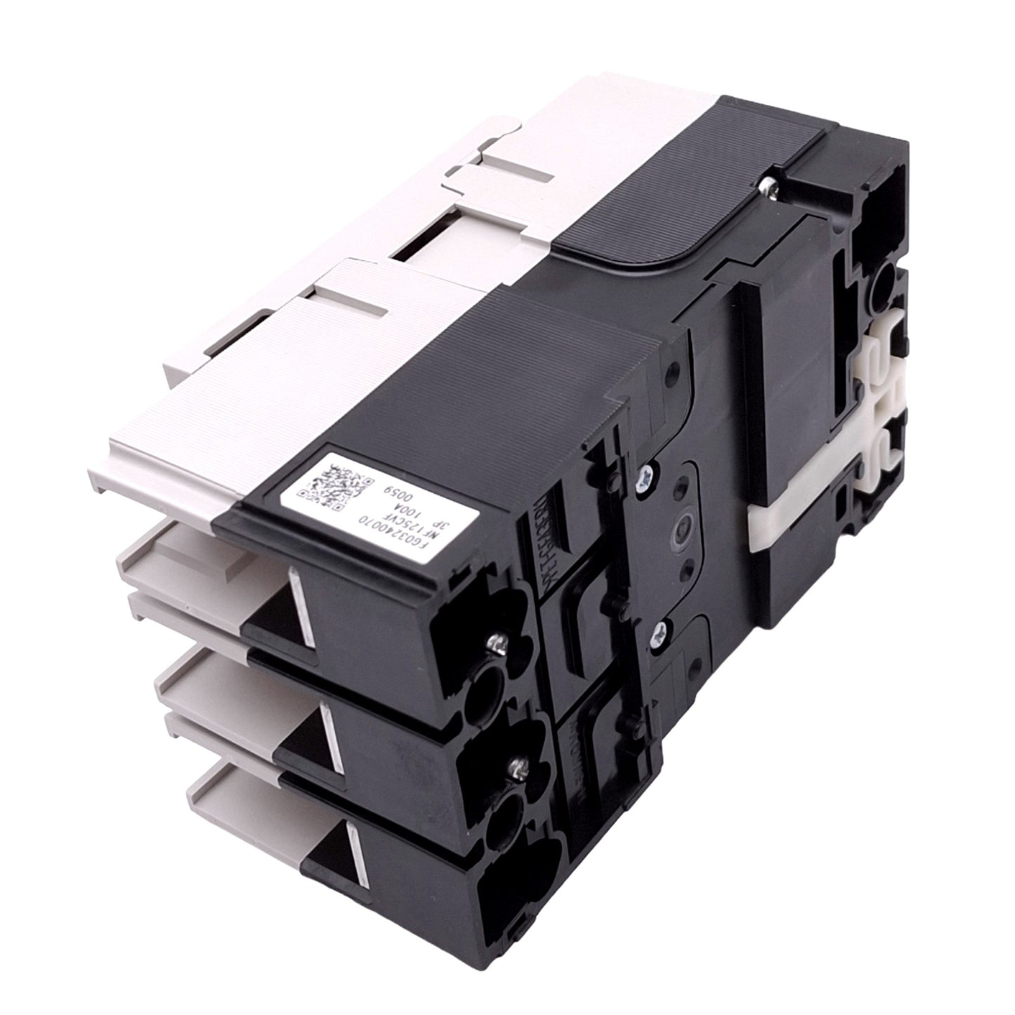 New Mitsubishi NF125-CVF 3P 100A No-Fuse Circuit Breaker, 3-Pole, 100A, 600VAC Max