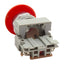 Used Idec AVW401-R Emergency Stop Push-Twist Button, ø22mm, 1NC, 10A 600V AC