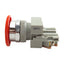 Used Idec AVW401-R Emergency Stop Push-Twist Button, ø22mm, 1NC, 10A 600V AC