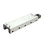 Used Del-Tron N-3 Clear Ball Slide Travel: 2", Dimens.: 3.56" x 0.53" x 1.06" *Holes*