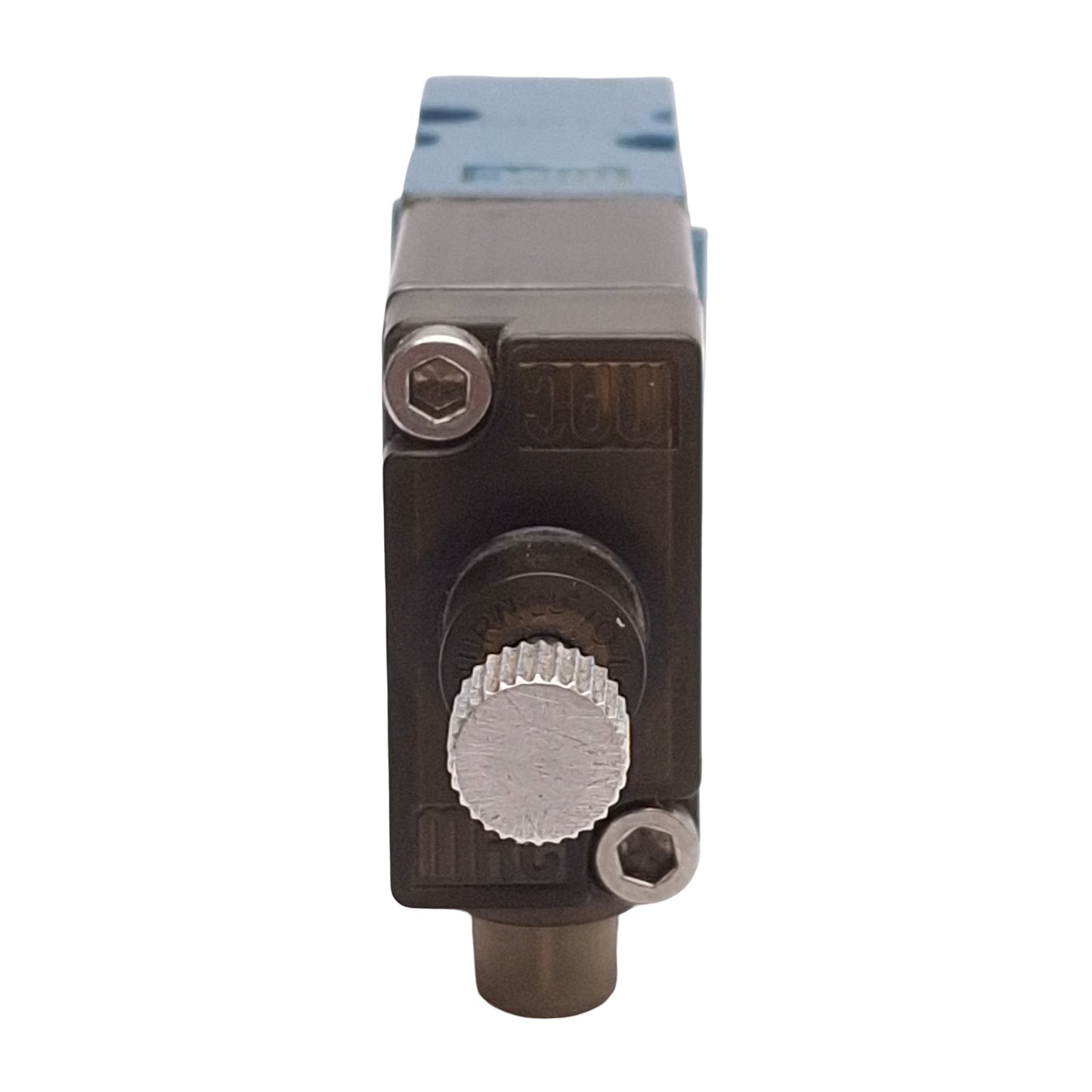 Used Mac 46A-LMA-AC-JDAP-4FJ Solenoid Valve, 4/2 Way, Vacuum~100PSI, 24VDC Coil
