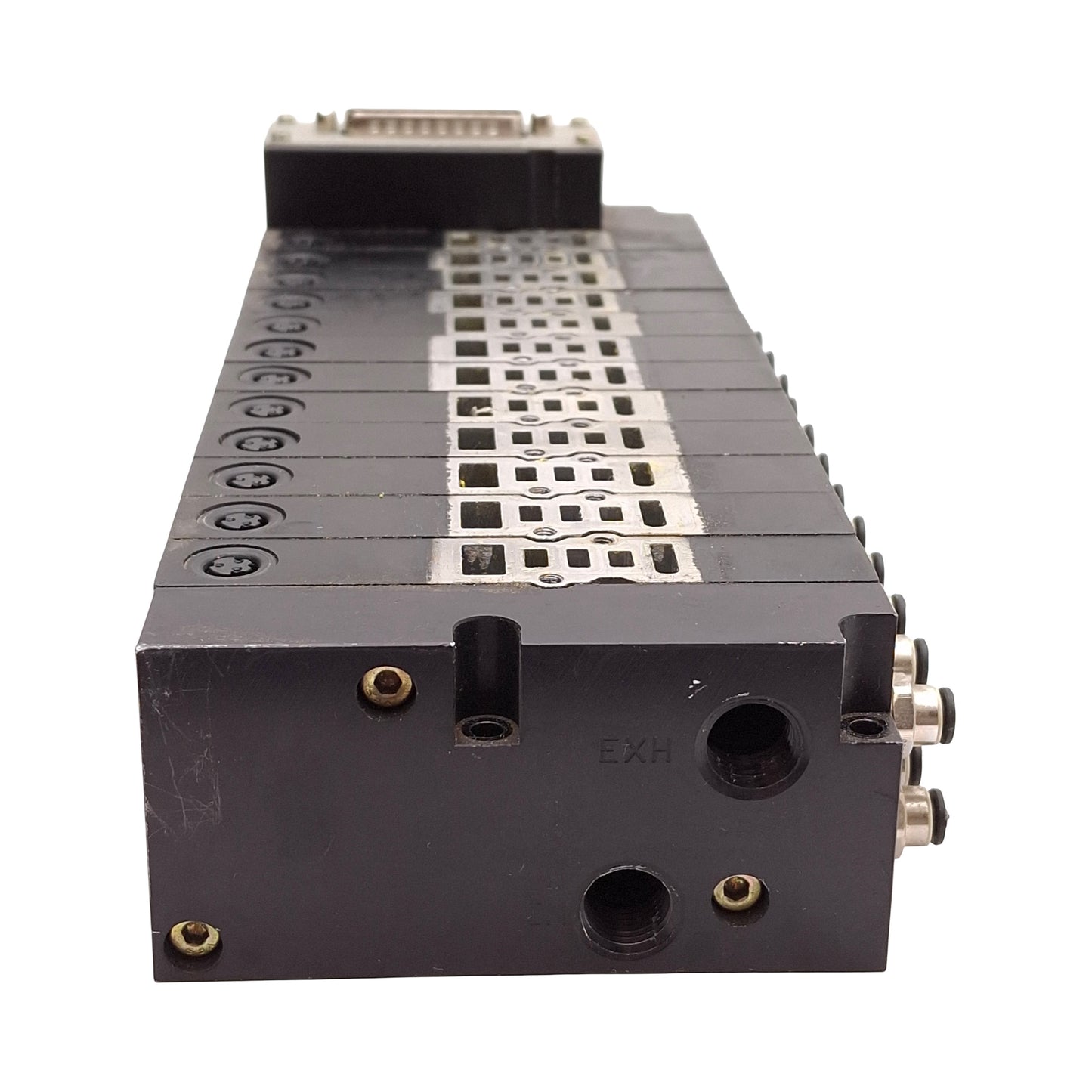 Used Mac 1705 MAConnect 45-Series Manifold, 12-Station, DB25, ø4.5/32" P2C, 1/4" NPT