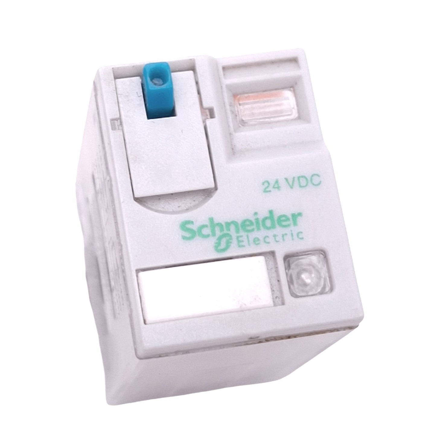 Used Schneider Electric 782XBXM4L-24D Relay, DPDT, 8-Pin Blade, 10A Max, 24VDC Coil