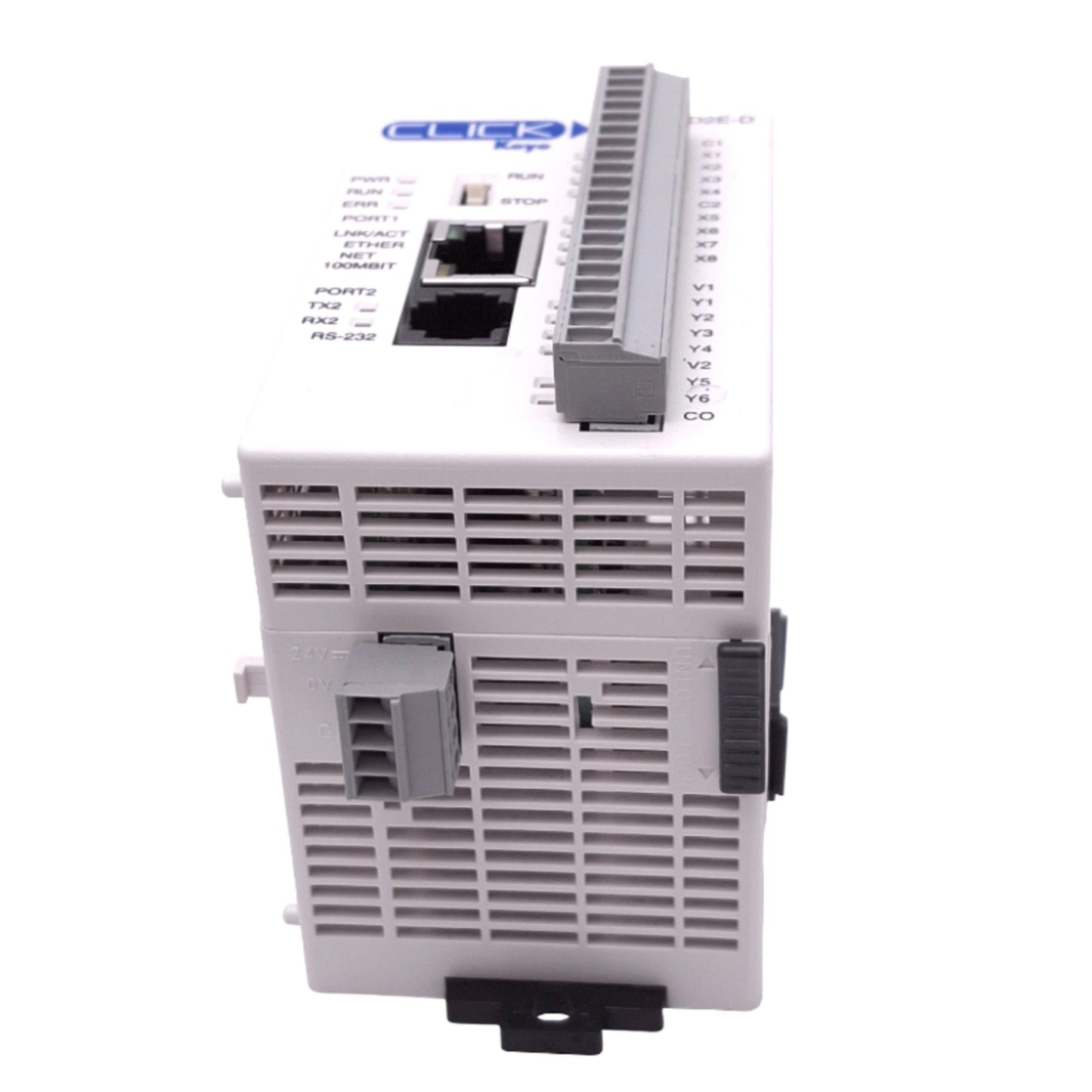 New – Open box Automation Direct C0-10DD2E-D Koyo CLICK PLC Ethernet Module, 2-Port, 24VDC 20W