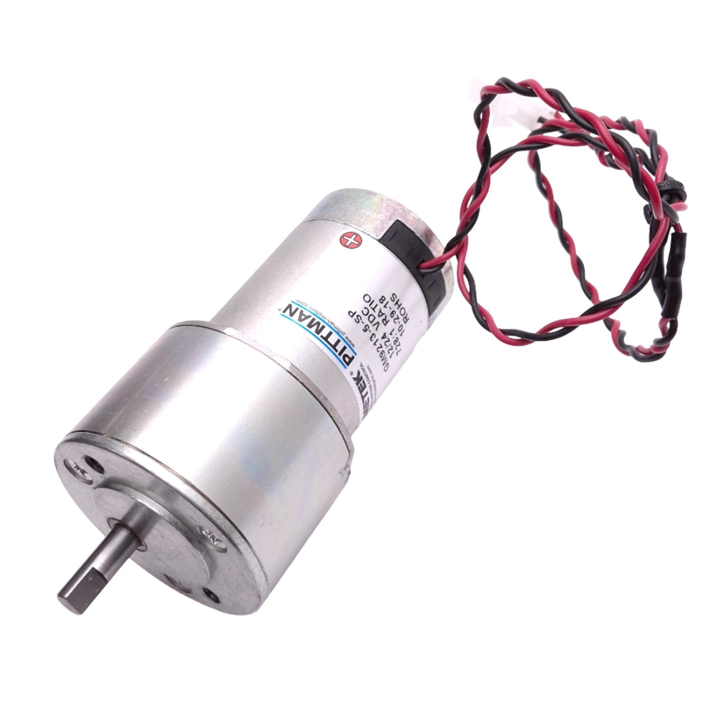 Used Ametek Pittman GM9213-5-SP Gearmotor, 12/24VDC, 728:1 Ratio, 1/4" Shaft, 4rpm