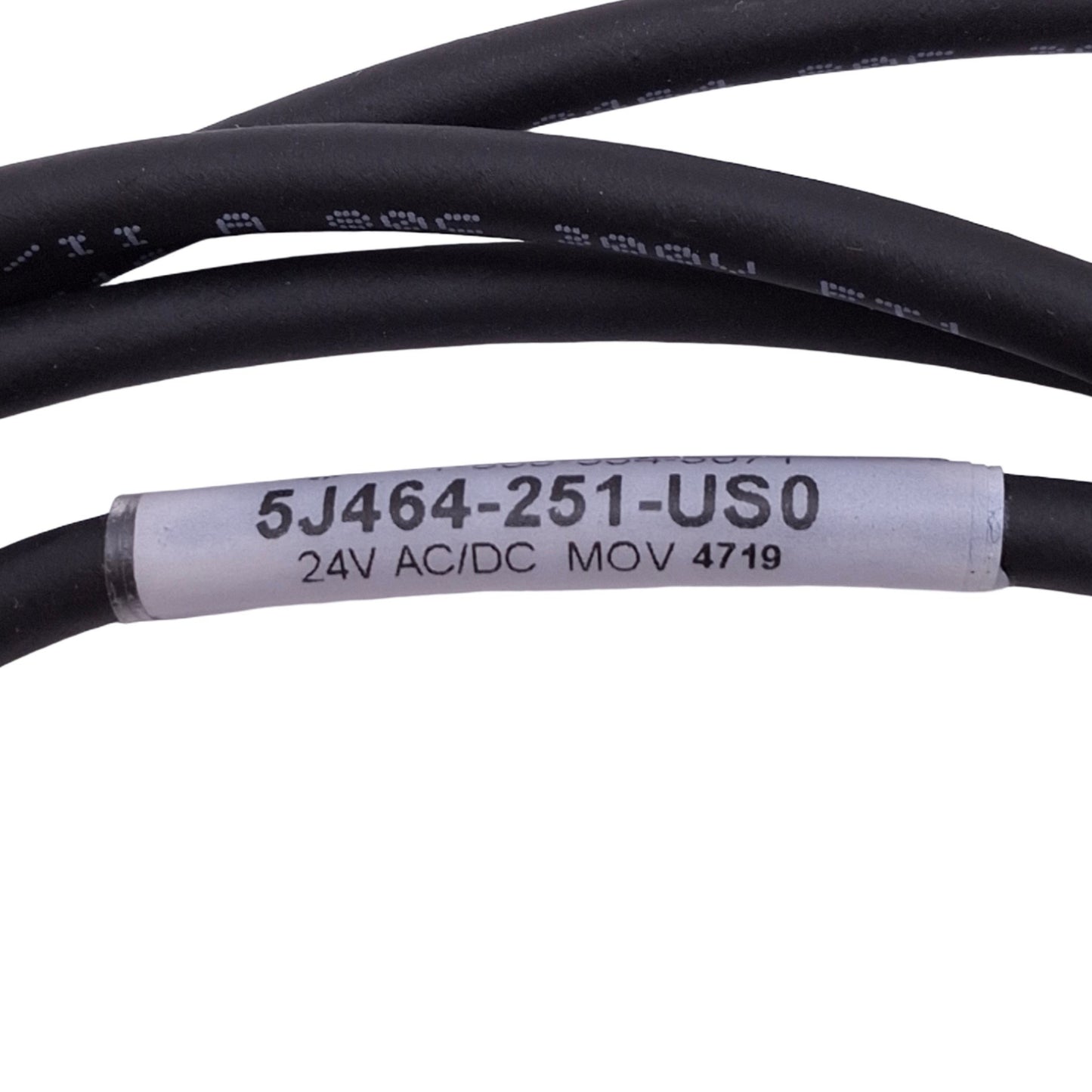 Used Canfield Connector 5J464-251-US0 Solenoid Valve Connector, 24VAC/DC, 2m Length