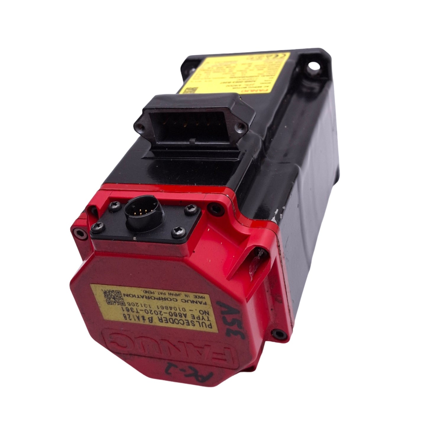 Used Fanuc A06B-0063-B207 ßiSc 4/400 AC Servo Motor, 0.75kW, 3000rpm, 200-240VAC